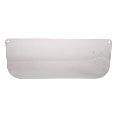 F10 PETG Economy Faceshield, Uncoated, Clear, 15.5 in W x 6 in H, Unbound