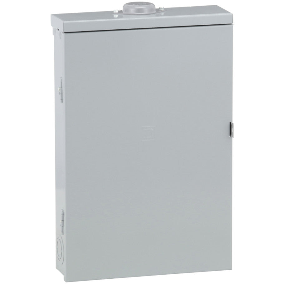 Homeline Load Center, 100A Convertible Main Breaker, 1-Phase, 20-Space, 40-Circuit, PoN, NEMA 3R