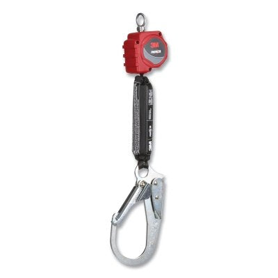 3M 3100505 PROTECTA Personal Self Retracting Lifeline, 6 ft, Web, Steel Rebar Hook, 310 lb, Single Leg