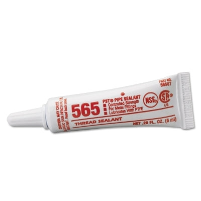 565 PST Thread Sealant, Controlled Strength, 6 mL Tube, White