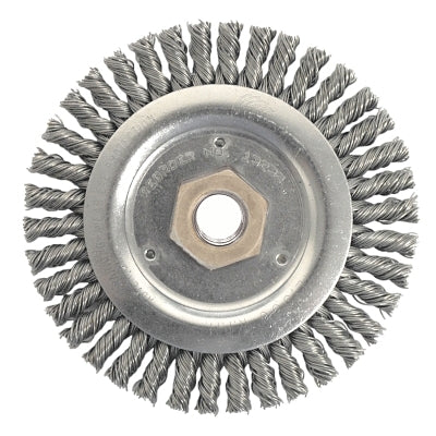 Roughneck Stringer Bead Wheel, 4-1/2 in dia x 3/16 in Face W x 5/8 in-11 UNC x 0.020 in, 15000 RPM, 5 EA/CT