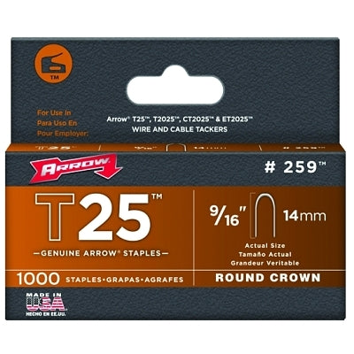 25916 T25 STAPLES 9/16"1000/PK