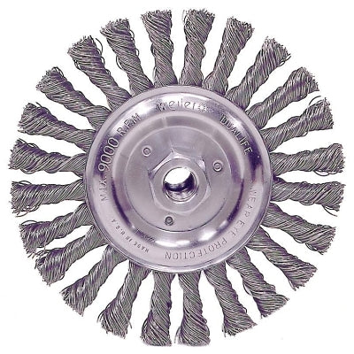 Roughneck Stringer Bead Wheel, 6 in Dia, 1 1/2 in Trim, .023 in Wire