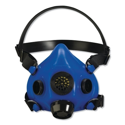 RU8500 Half Mask Respirator, Large, Reists Particulates, Chemicals, Contamination, Gas, Silicone