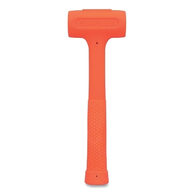 COMPO-CAST Standard Soft Face Hammer, 18 oz Head, 1-3/4 in dia, Orange