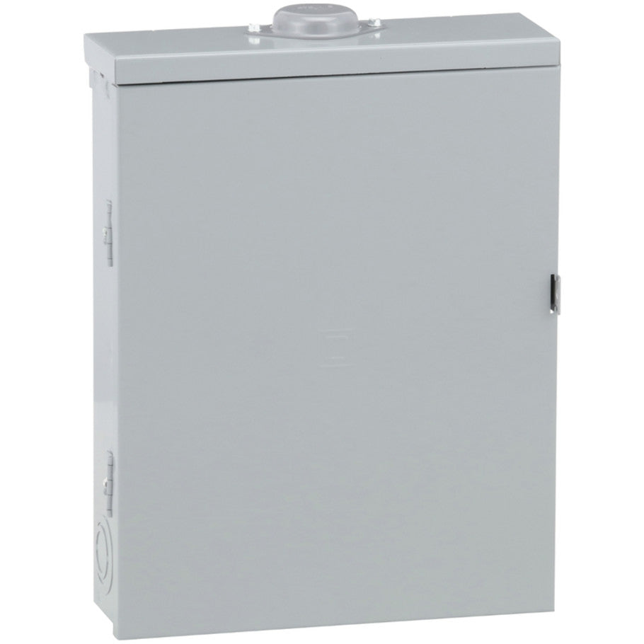 Load center, QO, 3 phase, 12 spaces, 12 circuits, 125A fixed main lugs, NEMA3R, gnd bar