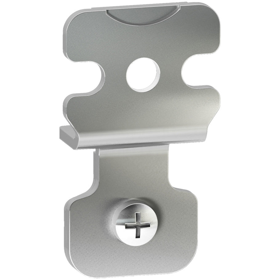 Set of 4 wall fixing lugs, made of stainless steel. For PanelSeT S3D enclosure