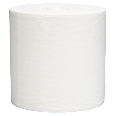 L40 Towel, White, 13.4 in W x 12.4 in L, Roll, 1 Ply, 750 Sheets/RL