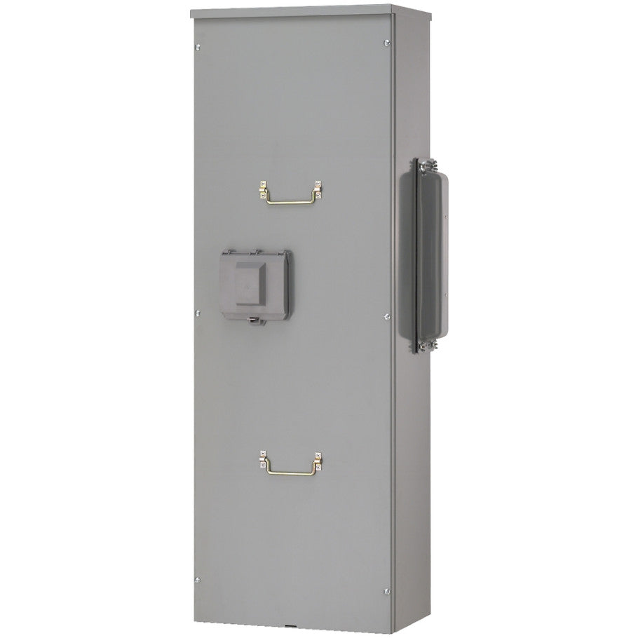 Main circuit breaker unit, EZ Meter-Pak, 800A, 120/240VAC, 1ph/3W, 800A bus, 65kA, OH/UG, Type 3R