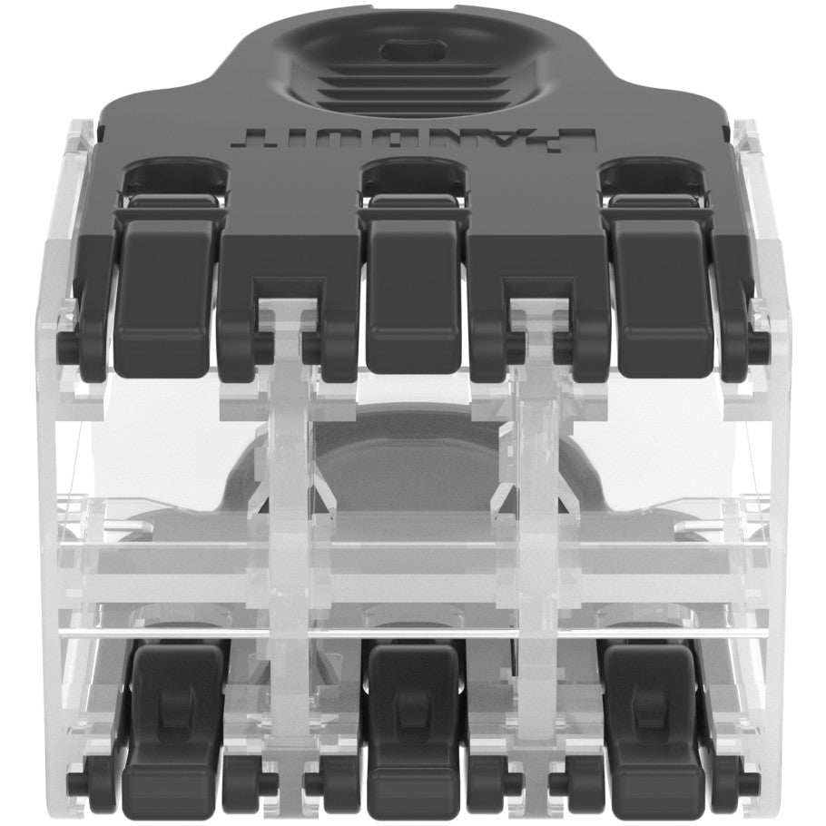 Low Profile Plug Pack Housing, 6 pk, Black