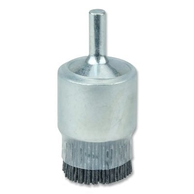 Burr-Rx End Brush, Nylon, 1 in dia, 10000 RPM