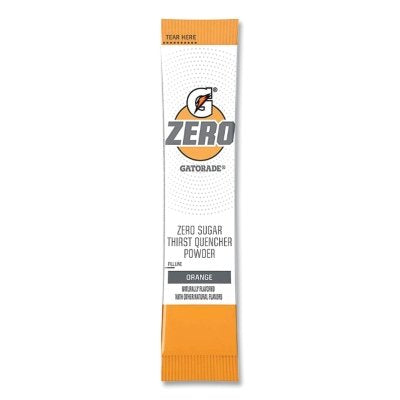 G Zero Powder Stick, 0.10 oz Volume, 16.9 oz Yield, Orange