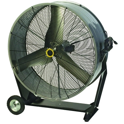 Portable Direct Drive Mancoolers, 3 Blades, 36 in, 830 rpm