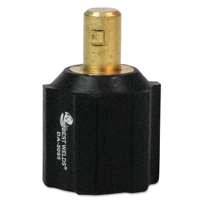 Dinse Connector, Euro to USA Adapter, Twist-Lock, 1/0 AWG to 3/0 AWG Cable Capacity