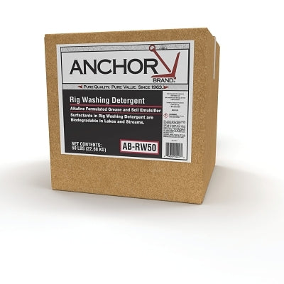 Rig Washing Detergent, 50 lb, Drum