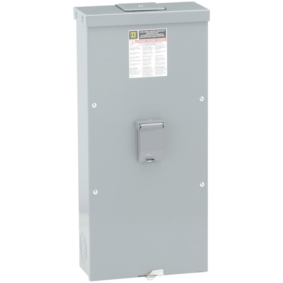 Circuit breaker enclosure, PowerPacT H/J, 15A to 250A, NEMA 3R, 14.47in W x 31.05in H x 6.28in D