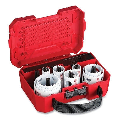 HOLE DOZER Hole Saw Kit, 17-Pc General-Purpose, Bi-Metal, 3/4 in to 2-1/2 in Cut dia