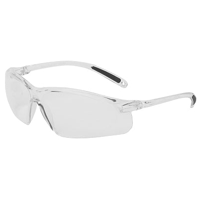 A700 Series Safety Glasses, Clear Polycarbonate, Anti-Scratch Lens, Clear Polycarbonate Frame