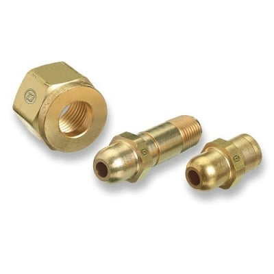 Regulator Inlet Nipples, Oxygen, 1/4"(NPT), 2 1/2", Stainless Steel, CGA-540