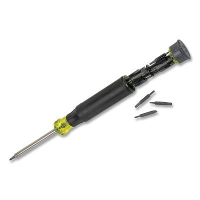 27-in-1 Multi-Bit Precision Screwdriver with Tamperproof Bits, (5) Phillips, (5) Slotted, (7) Hex bits, (9) TORX bits