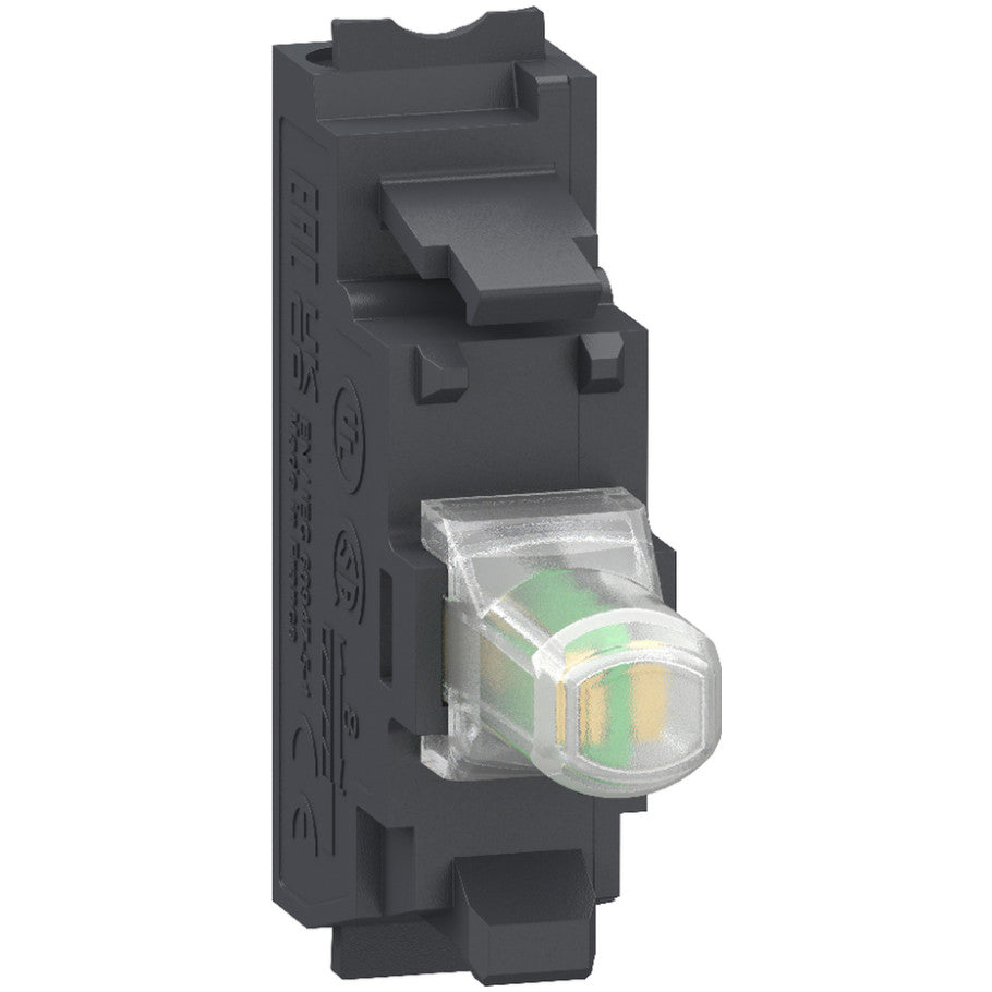 Light Block, Harmony XB4, Harmony XB5, For Head 22Mm, Universal Led, 110…120 V Ac, Compact Push In Terminals