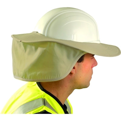 Stow Away Hard Hat Shade, For Most Hard Hats including Full Brim, One Size, Khaki