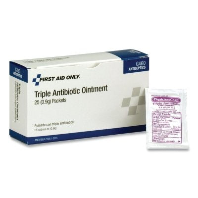 Triple Antibiotic Ointment, 0.5 g, Packets, 25 per Box