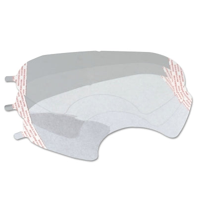 3M FF-400-15 Ultimate FX Full Facepiece Respirator Part & Accessory, Lens Cover, White