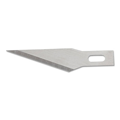 Hobby Knife Blade, 1-9/16 in, Steel, 3 per Card
