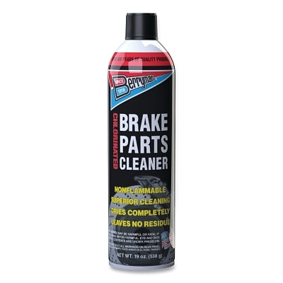Brake Cleaner, Chlorinated, 19 oz, Aerosol Can, Mild Solvent Odor