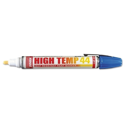 High Temp Marker, Blue, Medium, Threaded Cap