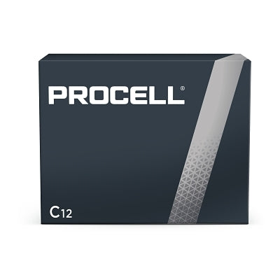 Procell Battery, Non-Rechargeable Alkaline, 1.5 V, C