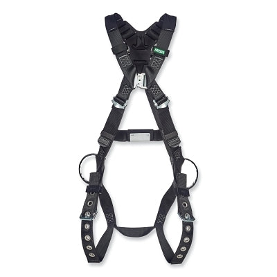V-FORM Arc Flash Harness, Back/Hips Loop, Super Extra Large, Tounge Buckle Leg Straps