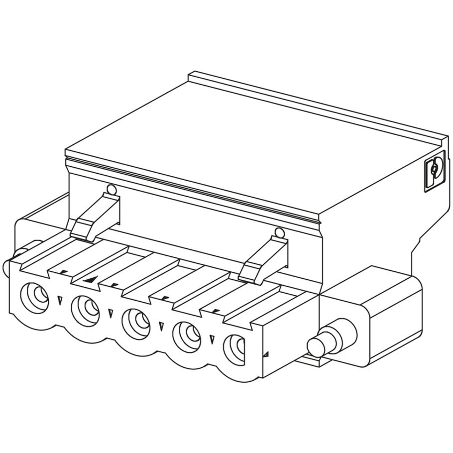 Modicon Removable Connectors, 2-way Terminal Block, 5-way Terminal Block, 1 per Package