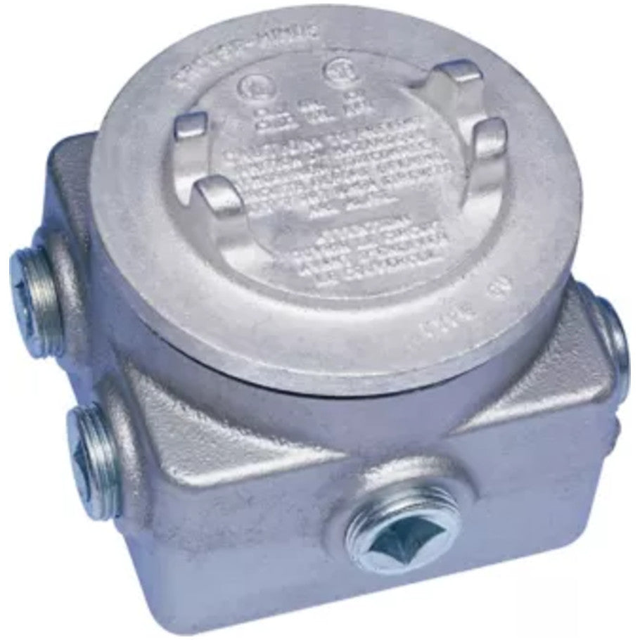 GUP Series Explosion-proof Junction Box with (9) 3/4 Inch Hubs