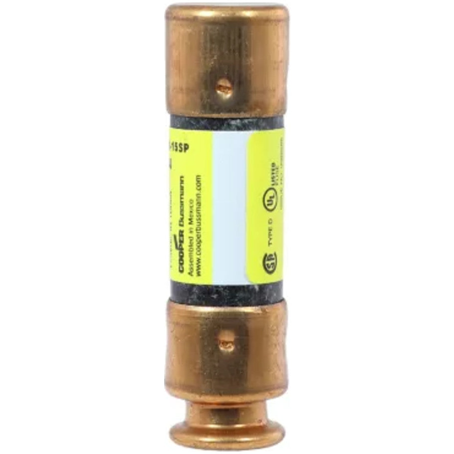 Low Peak LPN-RK-SP Series Class RK1 Time Delay Fuse, Dual-Element, Current-Limiting, 15A, 250Vac/125Vdc
