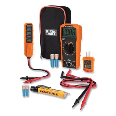 Digital Multimeter Electrical Test Kit, 2 AAA Batteries, 600 V AC/DC