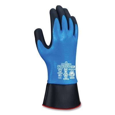 S-TEX 377SC Cut Resistant Gloves, X-Large, Blue