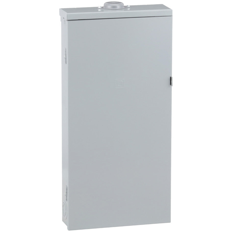 Load center, QO, 3 phase, 27 spaces, 27 circuits, 100A convertible main breaker, NEMA3R