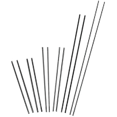 Slice Exothermic Cutting Rod-Uncoated, 1/4 in dia x 44 in L, 25 EA/BOX