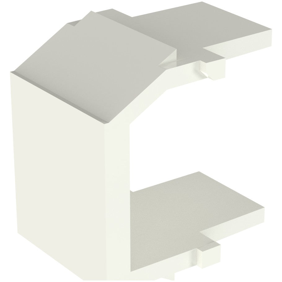 NetKey Blank Keystone Module,Off White