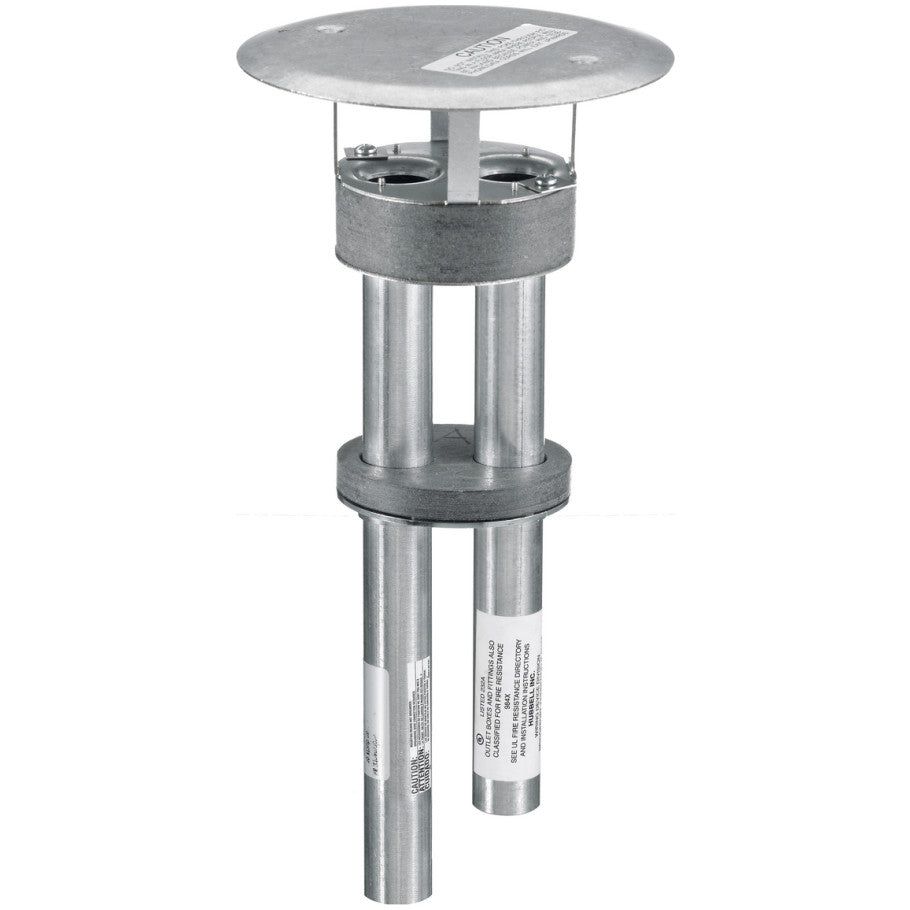 In-Floor Delivery Systems, SystemOneThrough-Floor Fitting, 4x4, Dual Channel