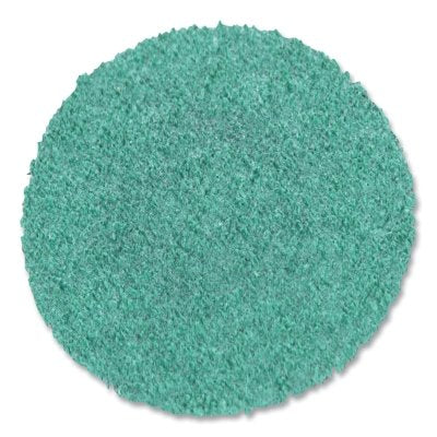 3M 051131-36527 Roloc Green Corps Disc, Ceramic Aluminum Oxide, 2 in dia, 80 Grit