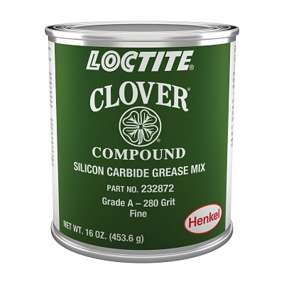 Clover Silicon Carbide Grease Mix, 1 lb, Can, 320 Grit
