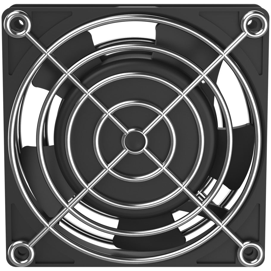 PanZone Fan Kit, Wall Mount Enclosure, Black