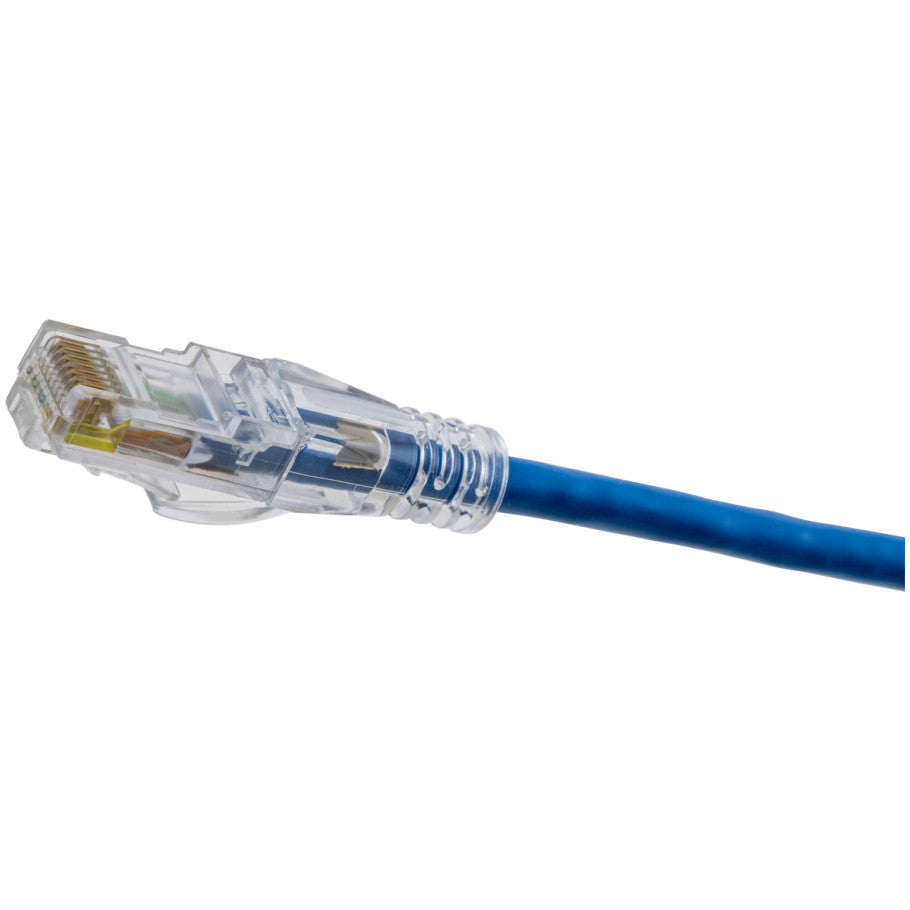NEXTSPEED, Patch Cord, PVC, Blue, Cat 6A, 15 Ft. L, Non-Shielded