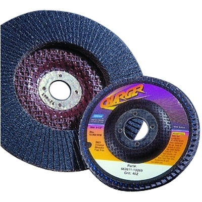 Type 29 Flap Discs, 4 1/2 in, 60 Grit, 7/8 in Arbor, 13000 rpm