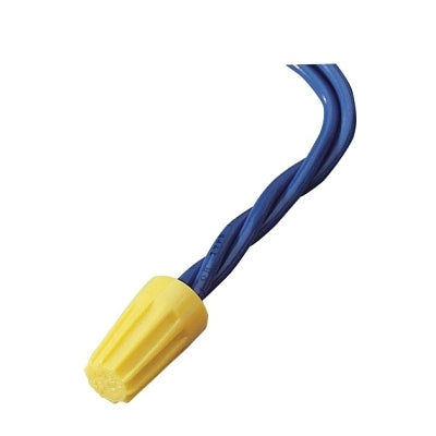 Wire-Nut Wire Connector, Yellow,100 per Box