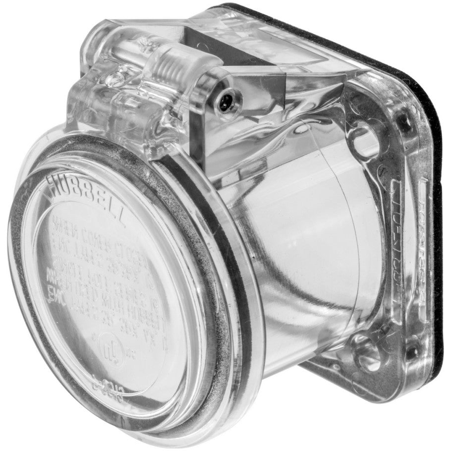Non-Metallic Weatherproofing Cover, For Single Pole Devices, Clear
