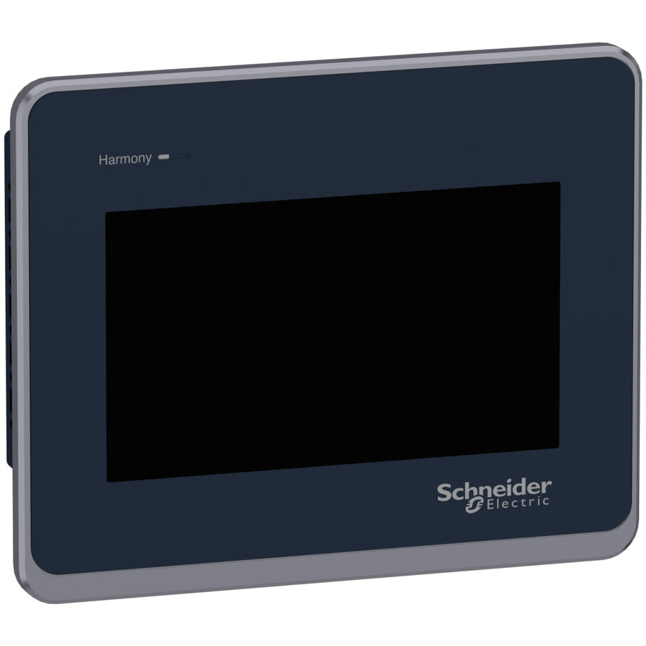 4"W touch panel display, 1COM, 1Ethernet, USB host device, 24VDC